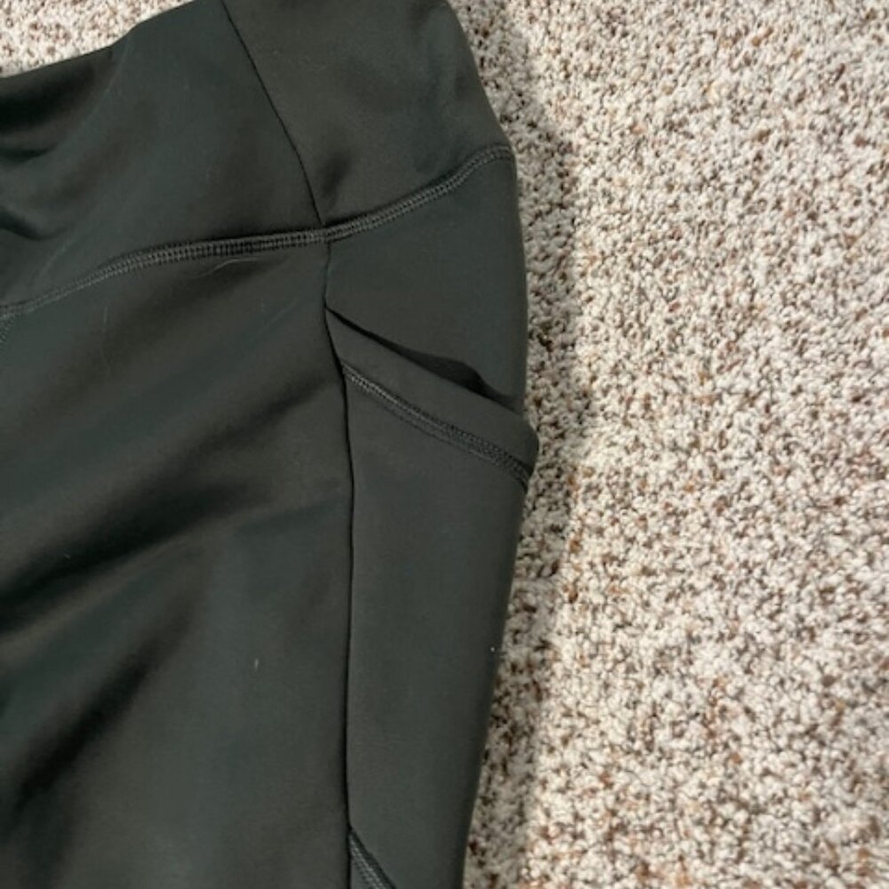 RBX fleece lined leggings side pocket w/zipper - Picture 2 of 5